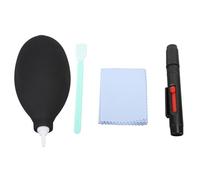 Xolsurg Professional Camera Cleaning Kit Cleaning Pen Jelly Pen Air Blower Cleaning Cloth Lens Kit DSLR Cameras for Photographic Enthusiasts (Black)