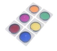 Xolsurg Telescope Eyepiece Filter Set Colorful Moon Nebula Planetary Observation 2 Inch Telescope Filter Kit 6 Colors M48x0.75mm