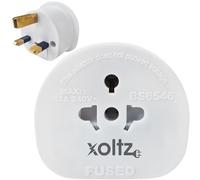 Xoltz USA to UK Adapter Plug Single Socket Converter From US, America, Mexico, Canada, Thailand to UK Adaptor 13Amp x 1