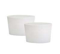 Xoly Pair Silicone Football Leg Bands For Adults & Kids - The Tape Alternative To Hold Shin Pads In Place To Match Your Kit (White)