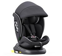 XOMAX 946i 360° Rotatable Child Seat with ISOFIX, Reclining Function, Scalable, 0-36 kg, 0-12 Years, Group 0/1/2/3, 5-Point Harness and 3-Point Harness, Removable Cover, Washable I ECE R129