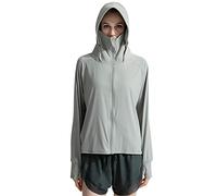 XONJEMU UV Protection Shirts for Women UPF 50+ Zip Sun Hoodie Quick Dry Lightweight Sun Protection Jacket Sunscreen Shirt SPF Jacket UV Shirts Long Sleeve