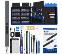 XOOL 150 in 1 Electric Screwdriver Set Precision Screwdriver Set with 120 Magnetic Bits, Rechargeable 2 Gears Torque Power Screwdriver Kit for Electronics, Computer, Laptops, Phone, PC, Game Console