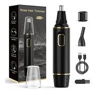 XOOMRSCP Nose Hair Trimmer for Men, 2025 Painless USB Rechargeable Nose Hair Trimmer, Ear and Nose Hair Trimmer for Men, Professional Facial Hair Trimmer with IPX7 Waterproof Dual Edge Blades