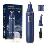 XOOMRSCP Nose Hair Trimmer for Men, Women & Adults, USB Rechargeable, Painless & Powerful, Dual Edge Blades, IPX7 Waterproof, Facial & Ear Hair Trimmer