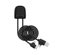 Xoopar 1m Multi-USB Charging Cable USB C Lightning Cable with Data Transfer - Ice-C (Black)