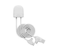 Xoopar 1m Multi-USB Charging Cable USB C Lightning Cable with Data Transfer - Ice-C (White)
