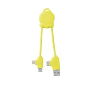 Xoopar 4 in 1 Multi USB Cable - Octomini (Yellow)