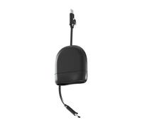 Xoopar ICE R Retractable Multi USB Cable 1 m 60 W Fast Charge - Black