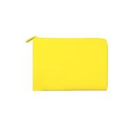 Xoopar - Recycled Leather Tablet Case 270 x 180 x 25 mm - Ideal for Protecting and Carrying Tablets and Small Laptops - Yellow