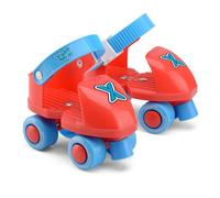 Xootz Beginner Trainer Skates My First 4 Wheel Quad Roller Skates for Kids Boys and Girls