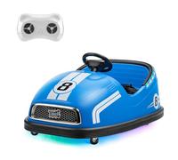 XOOTZ Big Bumper Car Electric Ride-on Toy - Blue, Blue