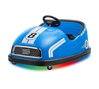 Xootz Big Bumper | Two Seater Kids Electric Ride-On, 360 Rotation Spin, Steering Wheel, Remote Control, LED Lights, Blue, Age 18 Months+