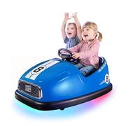 Xootz Big Bumper, Two Seater Kids Electric Ride-On for Kids, Blue