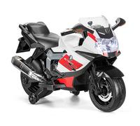 Xootz BMW Bike Electric Ride on Toy Car - White Brown