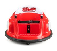 Xootz Toy Bumper Car, Kids Electric Ride-on, 360 Rotation Spin, Two Joy Sticks, Colourful LED Lights and Remote Control, Red, Ages 18 Months +