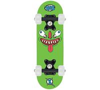 Xootz Childs Mini Skateboard - 17 Inch (Green Monster)