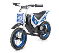 Xootz Cobolt Kids Electric Motorbike, 14.4V Lithium Battery, Handbrake, Padded Seat and Mudguard, Motorcycle Gift For Kids Age 6+