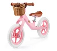 Xootz Cruze Balance Bike Pink with Basket for Age 2+ 12 Inch