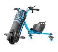 Xootz Cyclone Electric Power Drift Trike, 3 Wheel Go Kart with 360 Light Up Rear Castor Wheels, Ages 8-14 Years