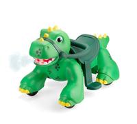 Xootz Dinosaur Ride On Toy with Lights, Sounds & Smoke Effects, Age 3+ | Rechargeable 7.2V Battery, 25W Motor, Light-Up Eyes, Moving Tail, Saddle Storage, Indoor & Outdoor Play
