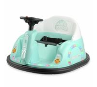 Xootz Dizzy Dodger Bumper Car Electric Ride On - Mint Green