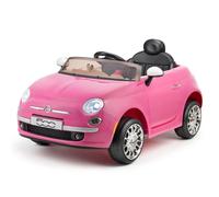 XOOTZ Fiat 500 Kids' Electric Ride-On Car - Pink, Pink