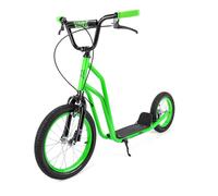 Xootz Kids BMX Scooter for Ages 5-12, Big Wheel Scooter, Green 6,