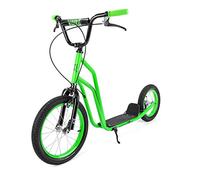 Xootz Kids Steel BMX Scooter with Brakes - Green