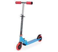 Xootz Kids' Children's Folding Kick Scooter with Adjustable Handlebars, Blue, Size 80.5 x 65 x 9.5 cm