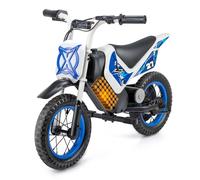 Cobolt Kids Electric Motorbike, 150W Motor 8/16 km/h Speed Modes, 14.4V Lithium Battery, Handbrake, Padded Seat and Mudguard, Motorcycle Gift For Kids Age 6+