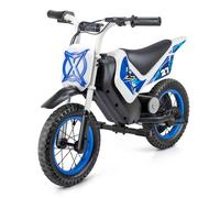 Xootz Kids Cobolt E-Bike, Kids Ride On Motorcycle with 12" Pneumatic Tyres Blue Xootz Multicolor