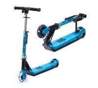 Xootz Kids Elements Electric Foldable Scooter LED Light Up Wheel and Collap