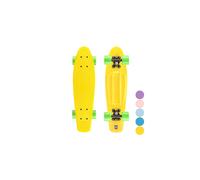 Xootz KidS Retro Plastic Complete Cruiser Skateboard Bright Yellow 22Inch