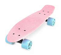 Xootz Pastel Pink Retro Skateboard