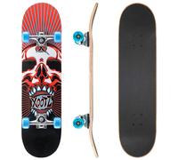 Xootz Kids Skateboard Double Kick Trick Skate Board with Maple Deck for Boy