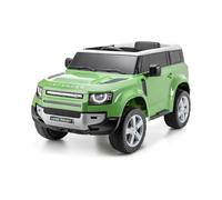Xootz Land Rover Defender Electric Ride-On Car Battery Powered Kids Toy with Music, Lights and Opening Boot, Ages 2+, Green