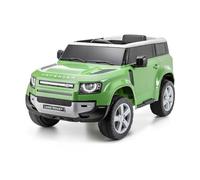 Xootz Land Rover Defender Electric Ride-On Car Battery Powered Kids Toy with Music, Lights and Opening Boot, Ages 2+, Green