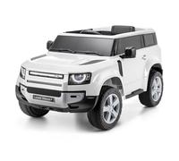 XOOTZ Land Rover Defender Kids' Electric Ride-On Car - White, White