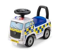 Xootz Mercedes Benz Police Foot to Floor Ride On, Officially Licensed Kids Ride On Car with Flashing Lights and Horn, Manual Ride On for Ages 18 Months+