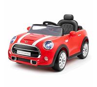 Xootz Mini Cooper Convertible Ride On Car for Kids, Licensed Electric Ride On with Remote Control, MP3 Player & AUX, Working Lights & Opening Doors