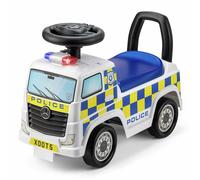 Xootz Police Foot to Floor Ride On Car - White
