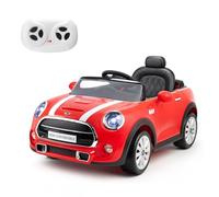Xootz Mini Cooper Kids Ride-On Car - Fun Electric Convertible with Remote Control, Music (MP3 & AUX), Lights & Opening Doors