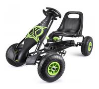 Xootz Venom Racing Pedal Go Kart with Adjustable Seat, Ages 4+ | Kids Ride-On Go Kart with 2-Position Adjustable Seat, Forward & Reverse Gears, Handbrake & Puncture-Proof Tyres