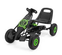 Xootz Viper Pedal Go Kart, Electric Ride On in Black Xootz Black