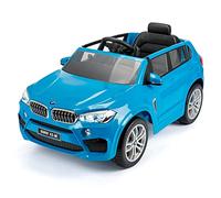 Xootz X5 Electric Ride-On Car, Battery Powered Kids Sit On Toy, Steering Wheel, Pedal and Music Aux, 3 Speed Realistic Speed Control, Electric Ride on Remote Control Car, Blue