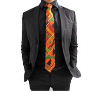 Xoovtka African Kente Tie, Ankara Tie, Afrocentric Necktie, Choir, Black History Tie, African Fabric Men Accessory