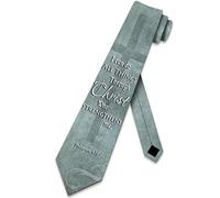 Xoovtka Christian Ties Mens Religious Necktie Philippians 4:13 Tie