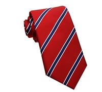 Xoovtka Men's 3.15" Stripe Ties Classic Check Silk Business Necktie for Husband Father Valentine's day Father's Day Gift