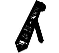 Xoovtka Physics Ties Mens Funny Equation Pun Necktie Science Tie